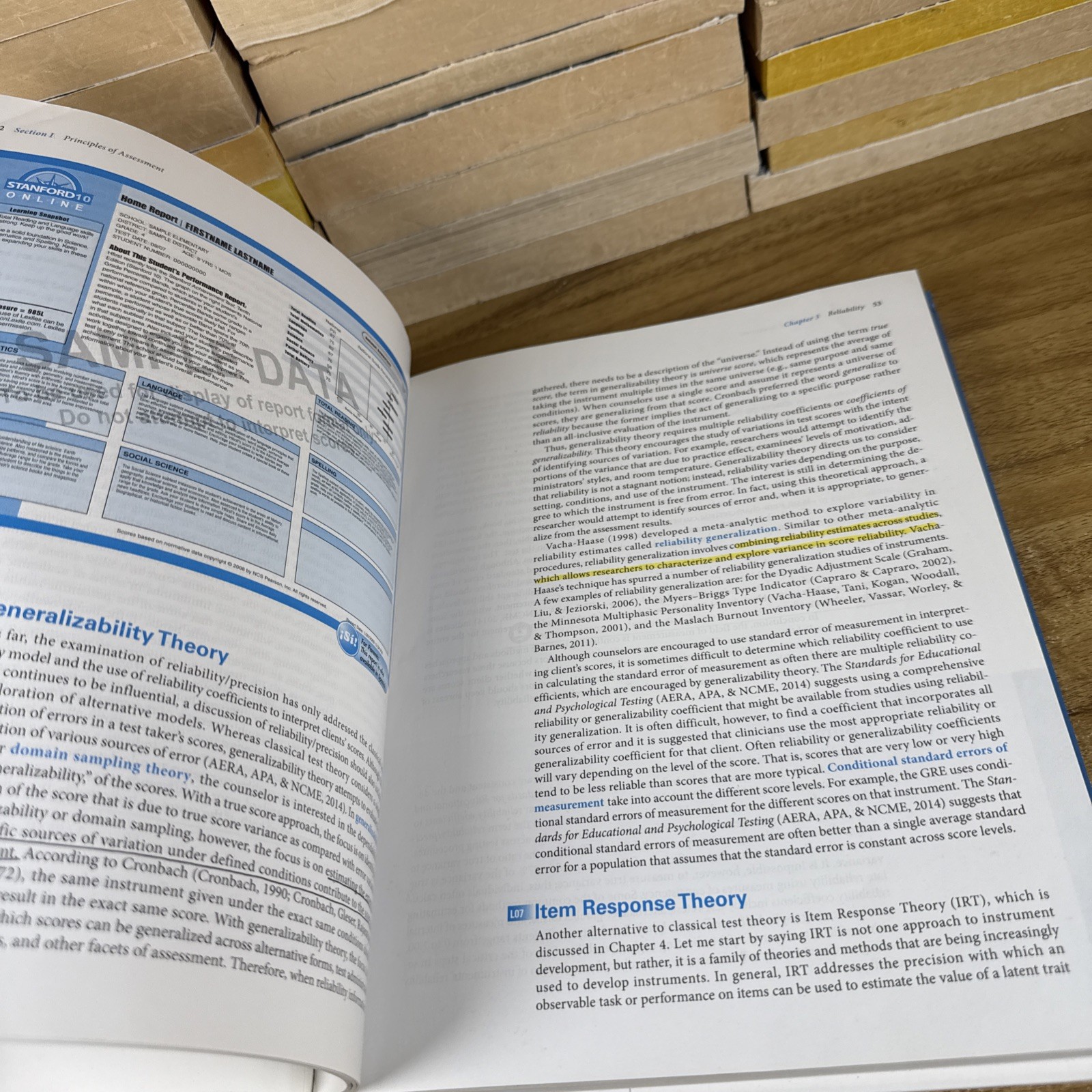 Whiston PRINCIPLES AND APPLICATIONS OF ASSESSMENT IN COUNSELING Acceptable