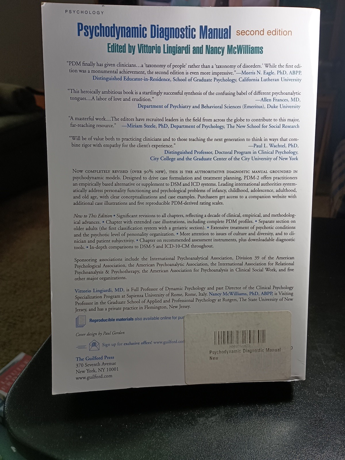 Psychodynamic Diagnostic Manual, Second Edition: PDM-2 – Paperback Very good
