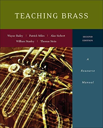 Teaching Brass: A Resource Manual, Stein, Thomas