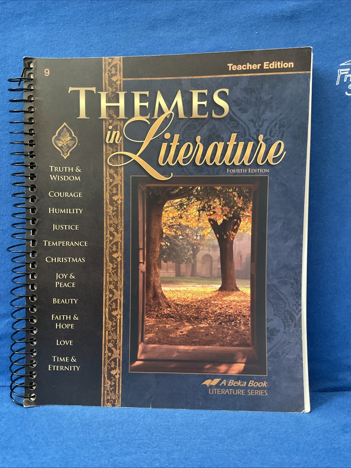 Lot of 3 – Themes in Literature by A Beka Book Spiral & PB