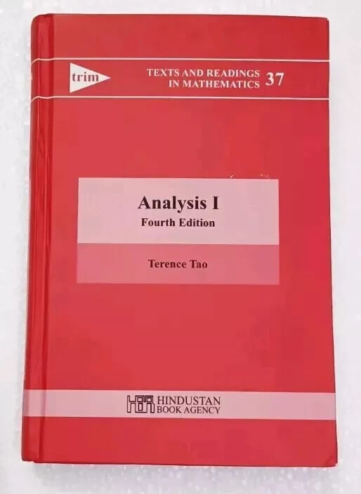 FAST SHIP-Analysis I+ Analys II BY Terence Tao, 4th ED – 2 BOOKS SET- HARDCOVER