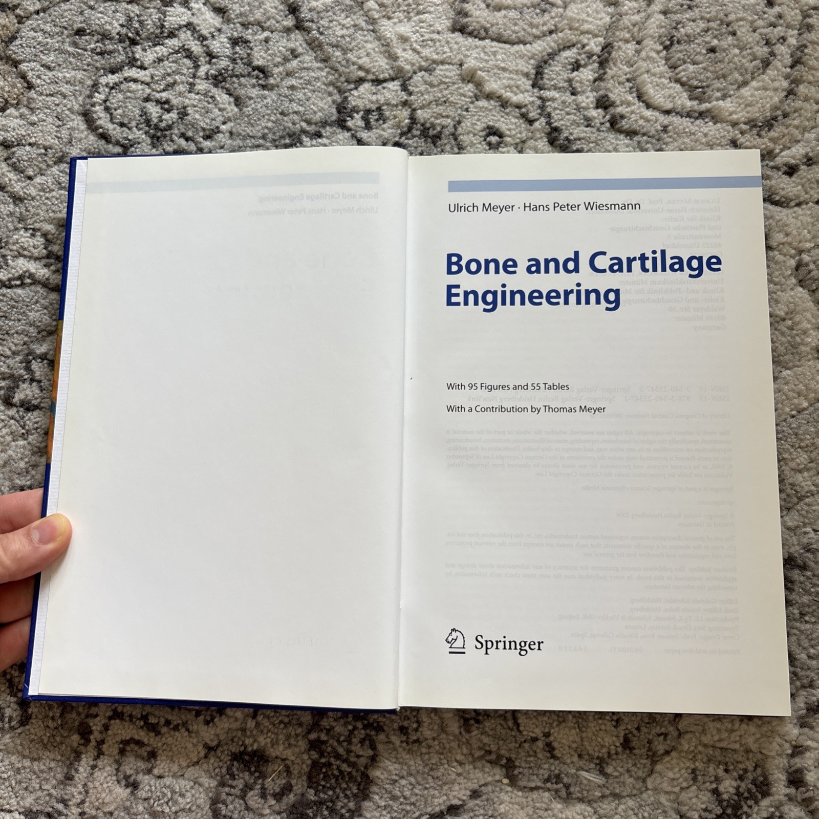 Bone and Cartilage Engineering by Ulrich Meyer and Hans Peter Wiesmann