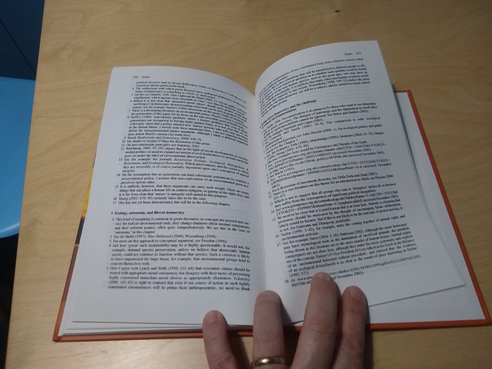 Ecological Politics and Democratic Theory (2007 h’back Humphrey environmentalism