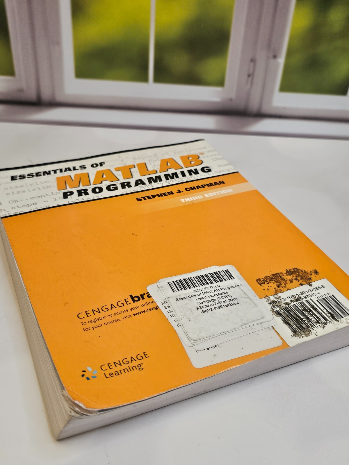 Essentials of MATLAB Programming Paperback by Chapman Stephen J. Pre-Owned Good