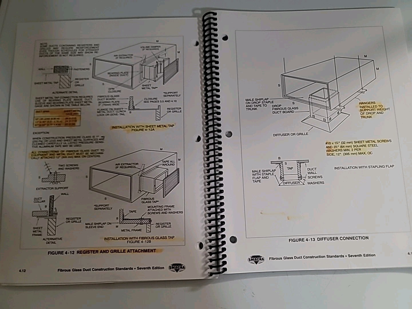 SMACNA Fibrous Glass Duct Construction Standards Seventh Edition