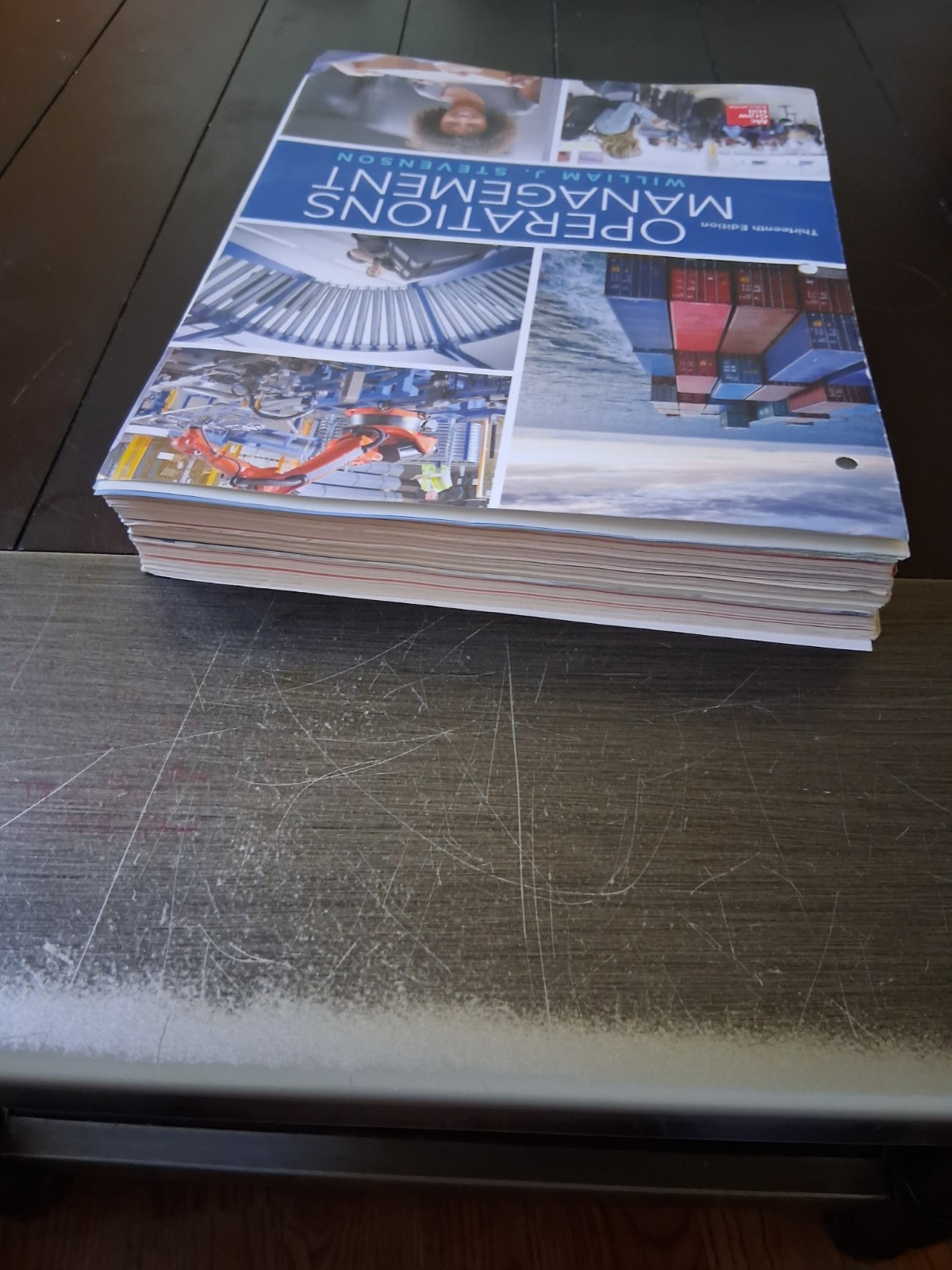 Operations Management 13th Ed. by William J. Stevenson 2018 looseleaf