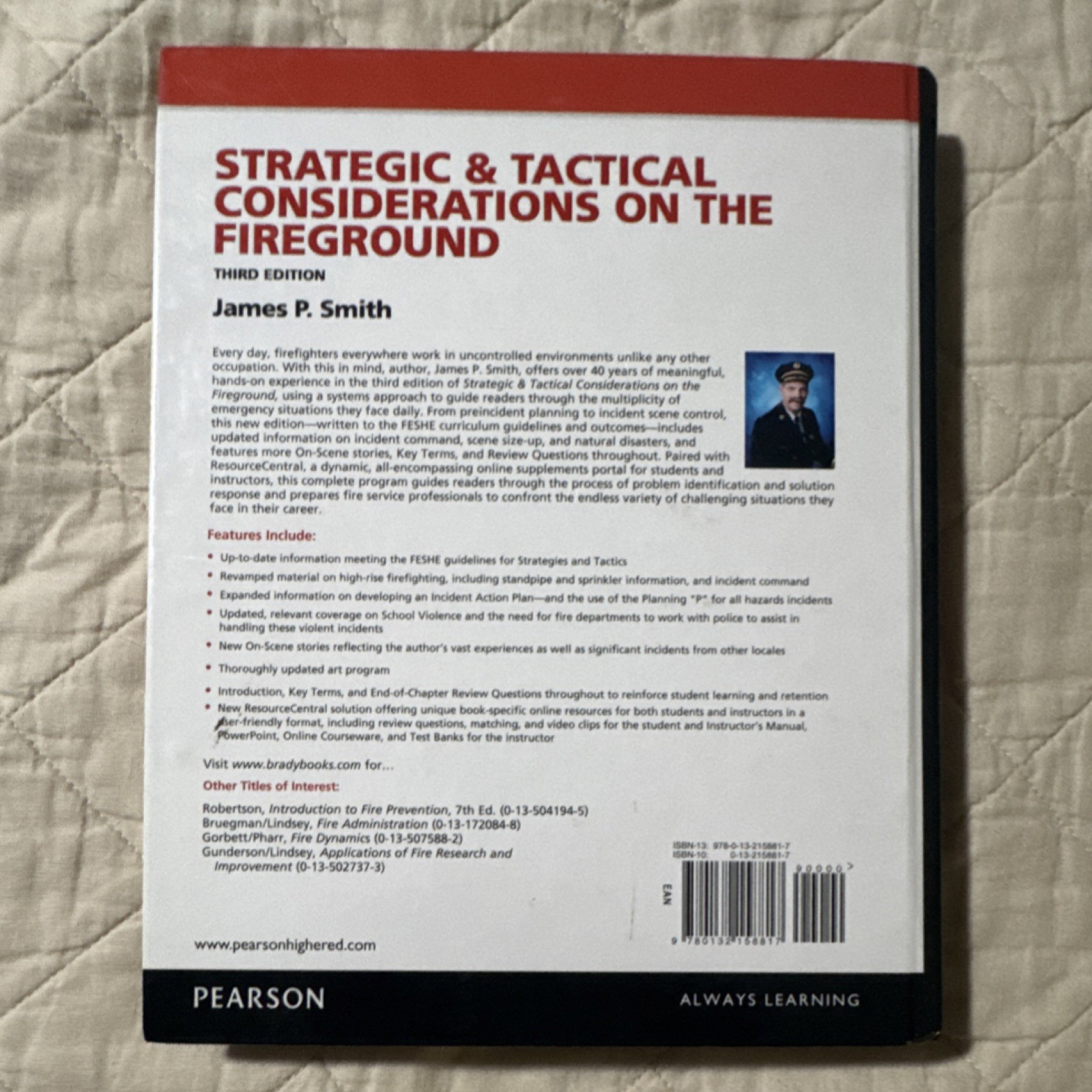 Strategic & Tactical Considerations Third Edition James P. Smith Pearson Brady …