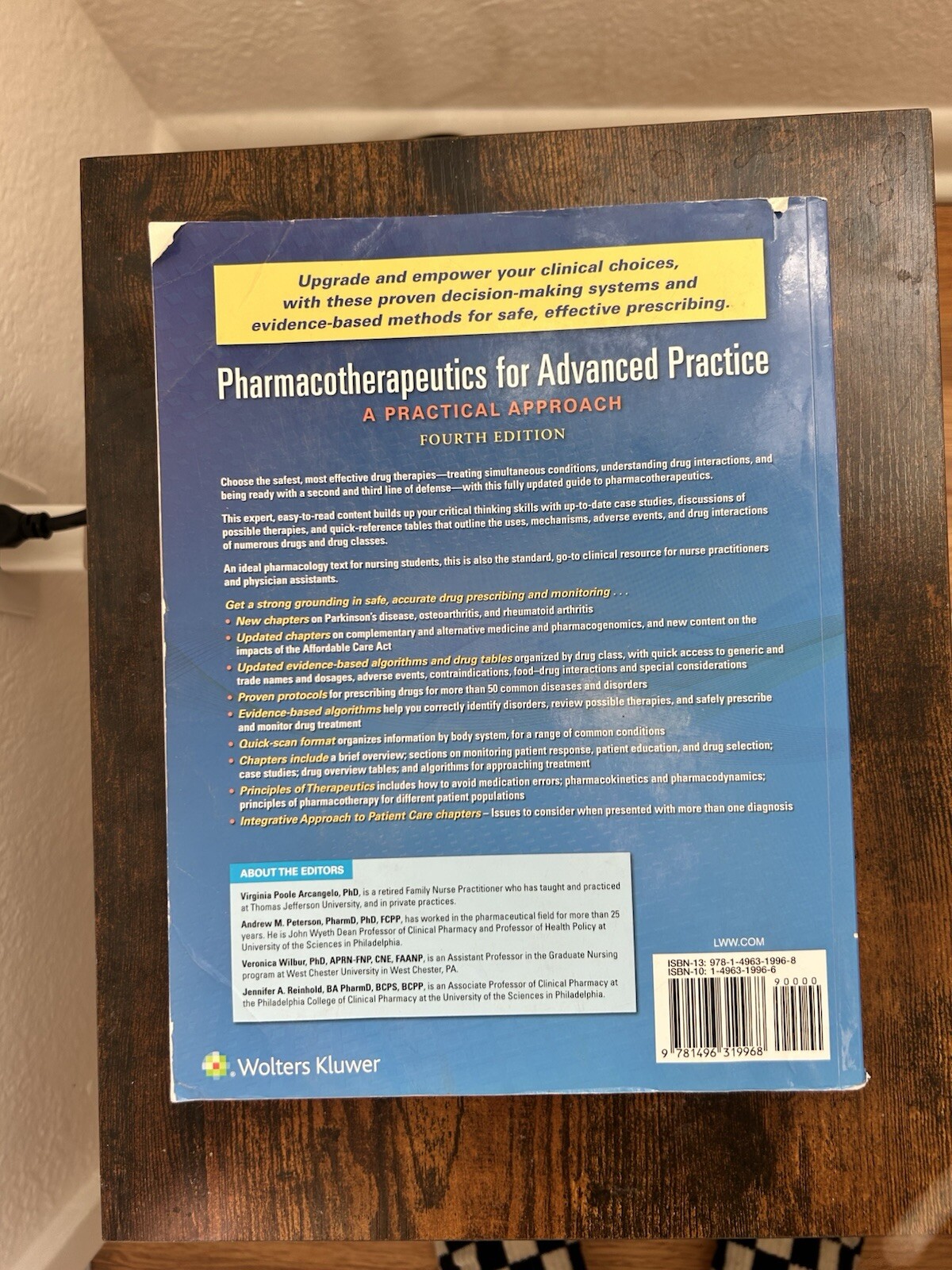 Pharmacotherapeutics for Advanced Practice : A Practical Approach