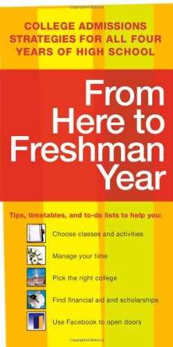 From Here to Freshman Year: College – Paperback, by Kaplan – Very Good