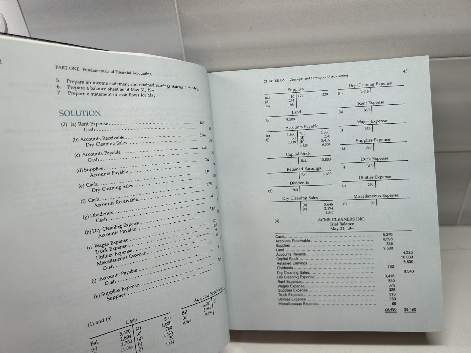 Financial Accounting – Hardcover, by Warren and Fess – 4th Edition SKU F3