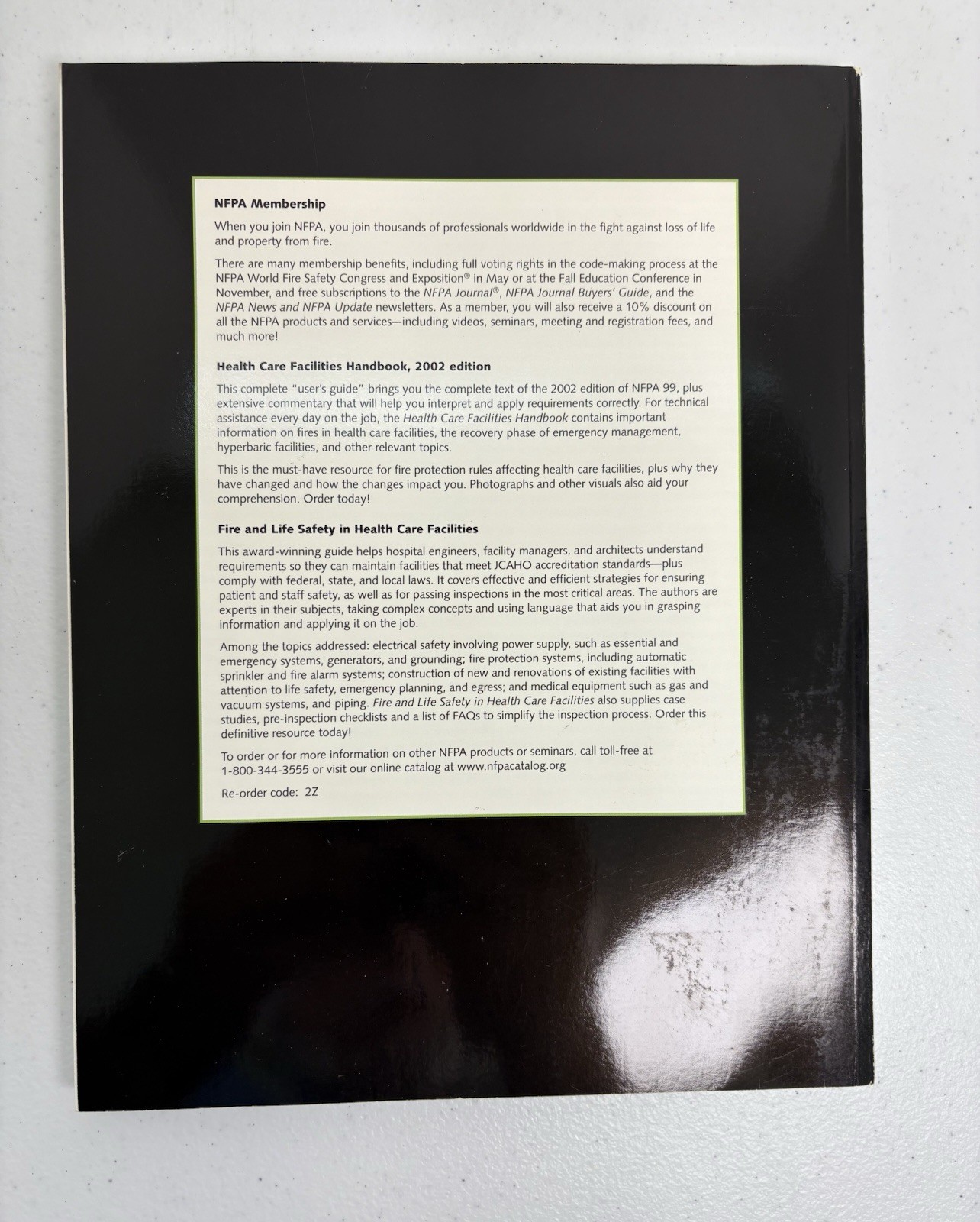 NFPA 99 Healthcare Facilities Code 2002 Edition.