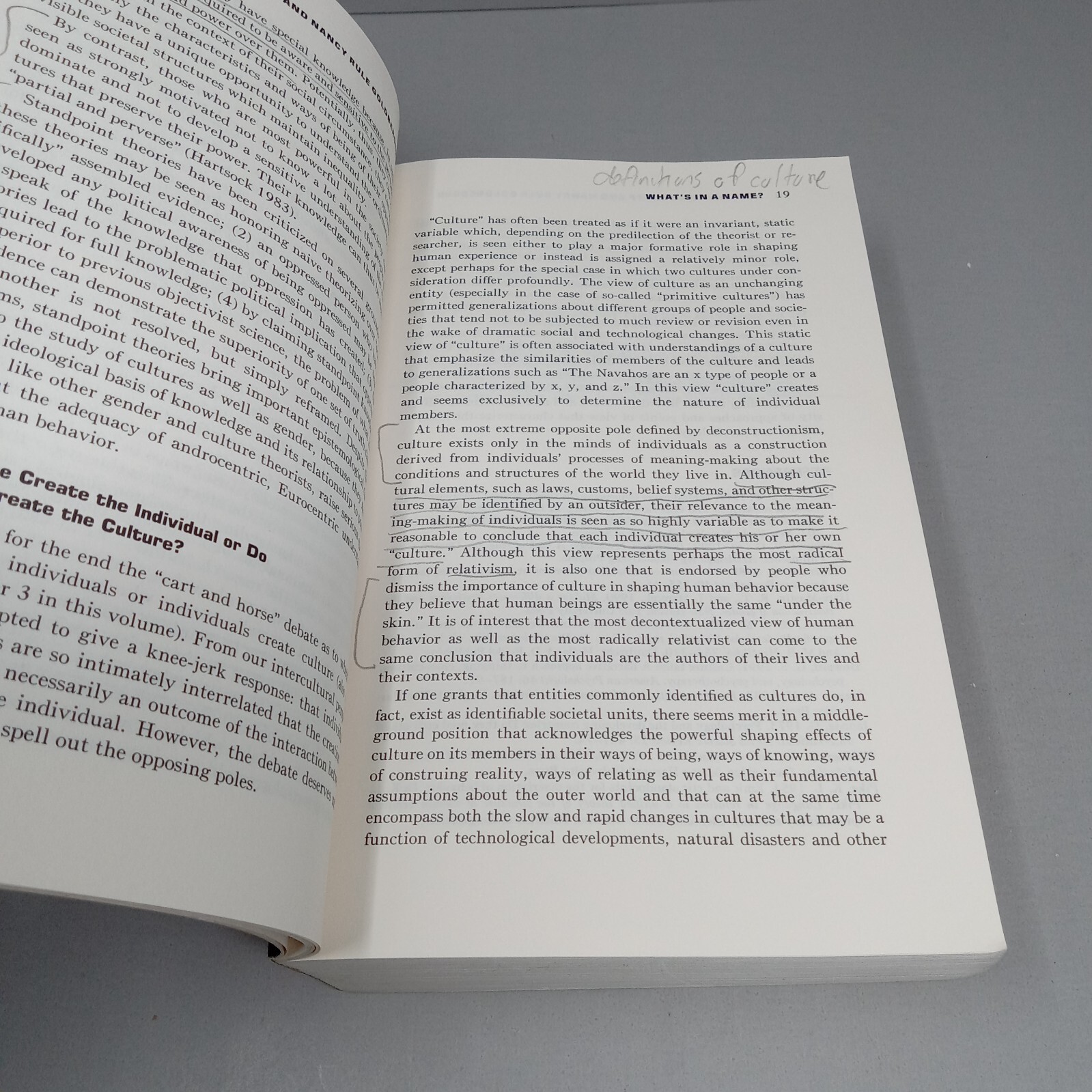 The Culture And Psychology Reader: 1995 PB Jody Veroff & Nancy Rule Goldberger