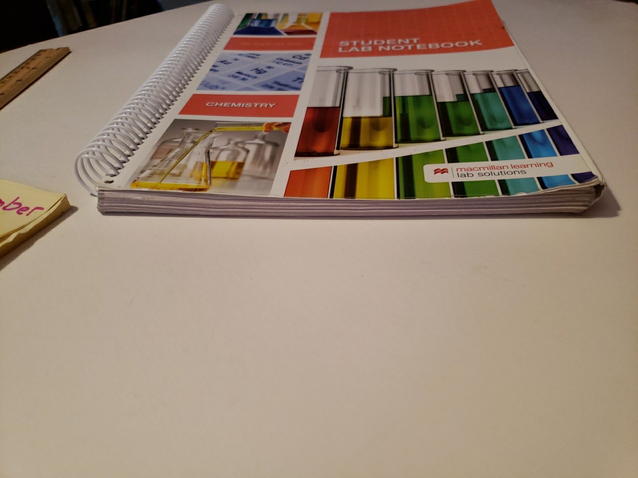 Student Lab Notebook: Chemistry by Hayden-McNeil – 100 Duplicate Sets UNMARKED