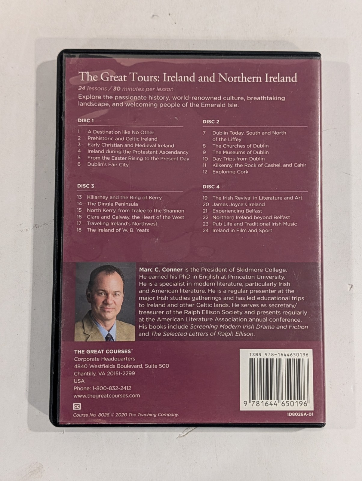 5 Lot Of Great Courses DVDs | Writing, Photography, Travel, Economics, English