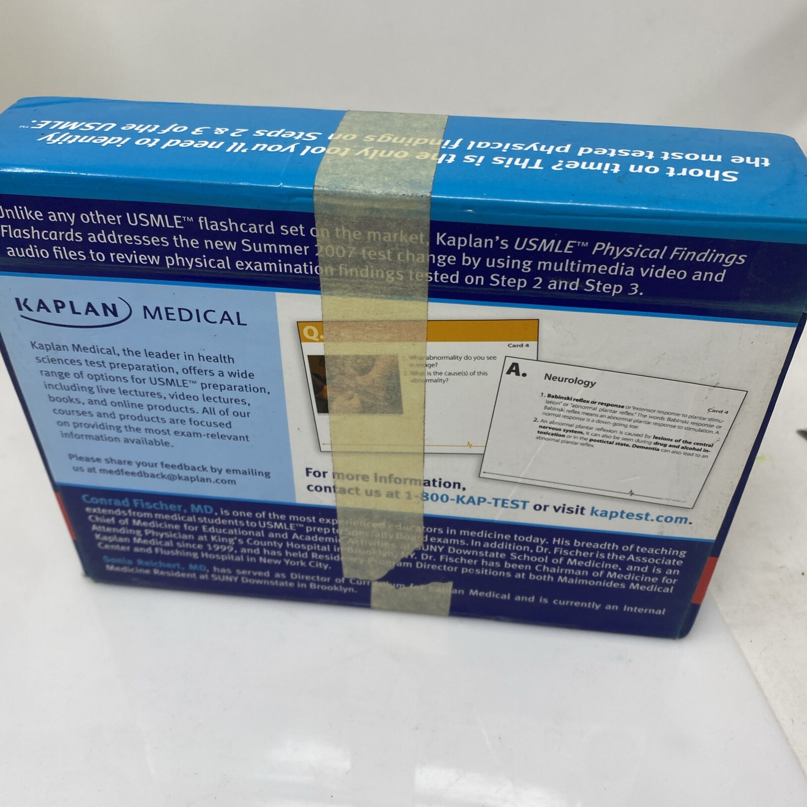 Kaplan Medical USMLE Physical Findings Flashcards – 200 Questions – Steps 2 & 3