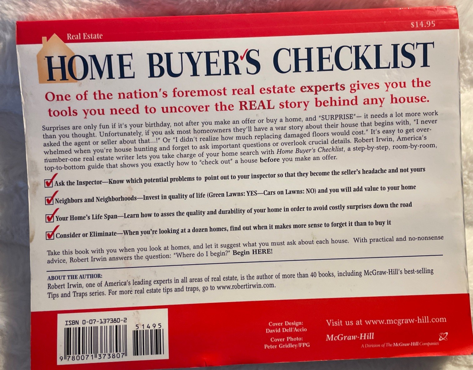 Home Buyers Checklist Robert Irwin Real Estate Experts Inspection