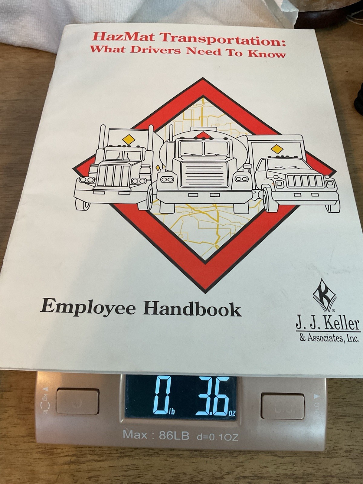 J.J. Keller Hazmat Transportation What Drivers Need To Know Employee Handbook