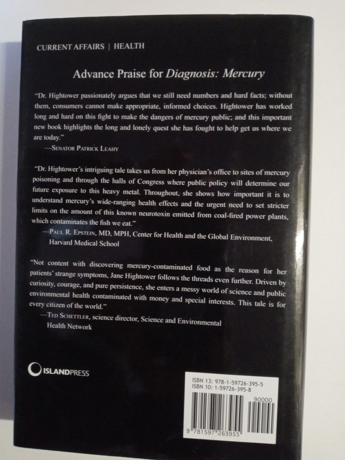 Diagnosis: Mercury by jane M Hightower MD