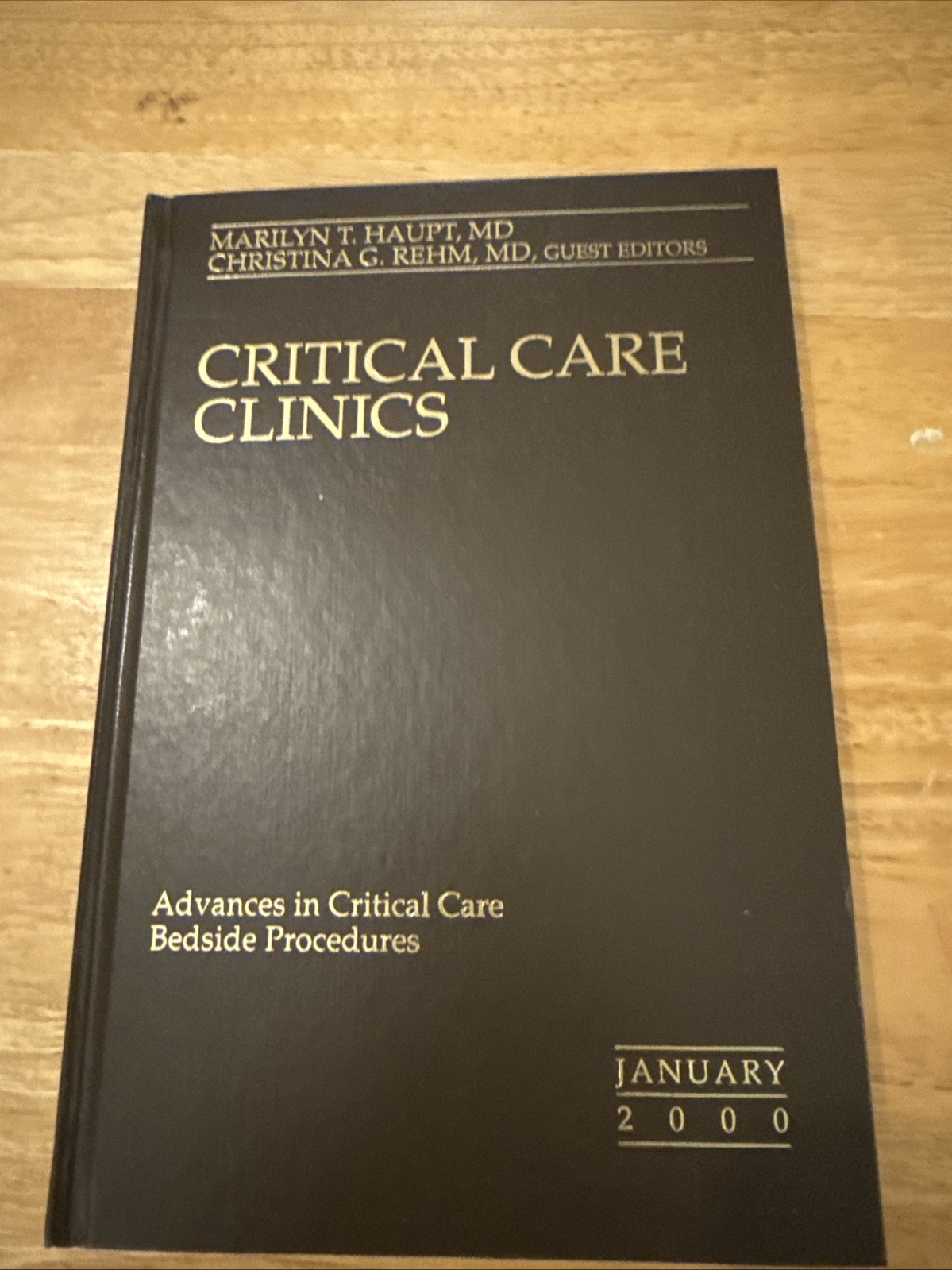 Critical Care Clinics – Advanced Critical Care Bedside Procedures – Hardcover