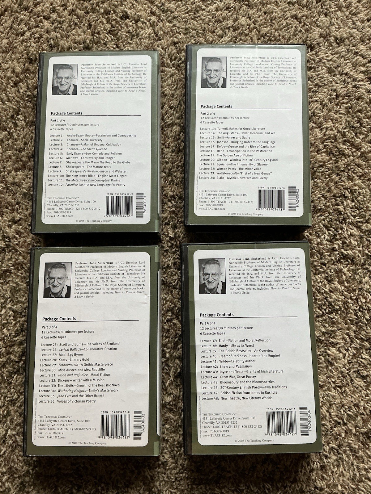 The Teaching Company Great Courses Mixed Lot