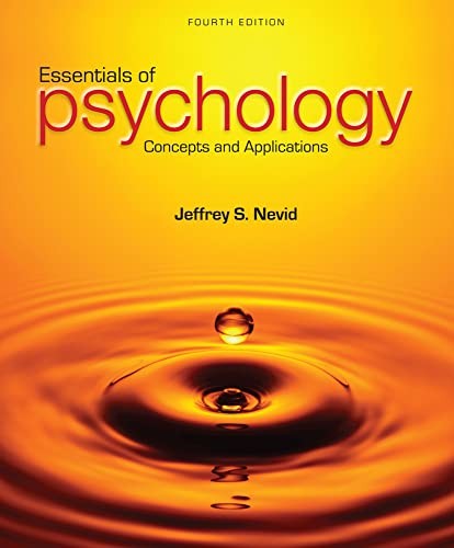 Essentials of Psychology: Concepts a…, Nevid, Jeffrey