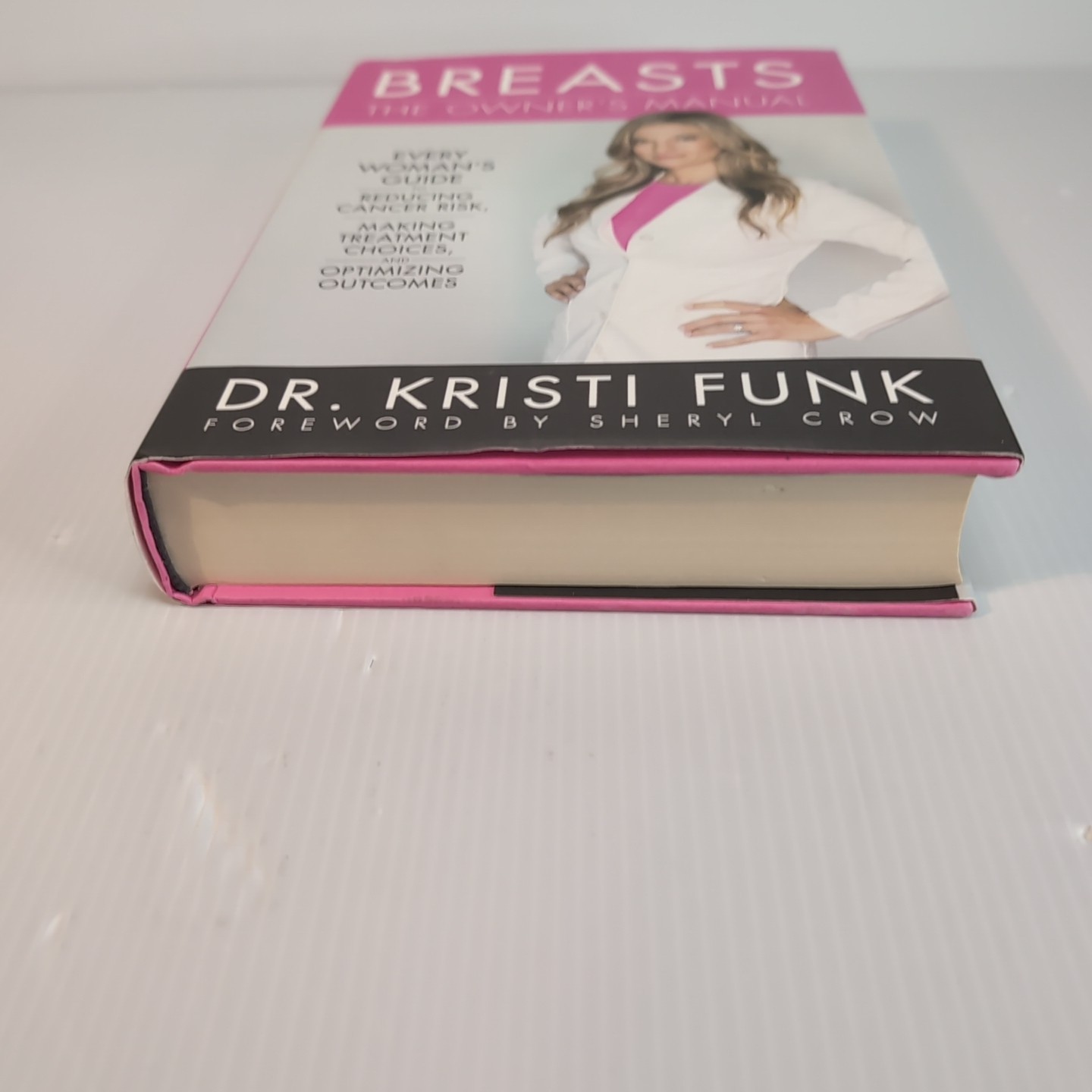 Breast Health Care Self Help Guide Book Dr Kristi Funk Reduce Risk Treatment HC