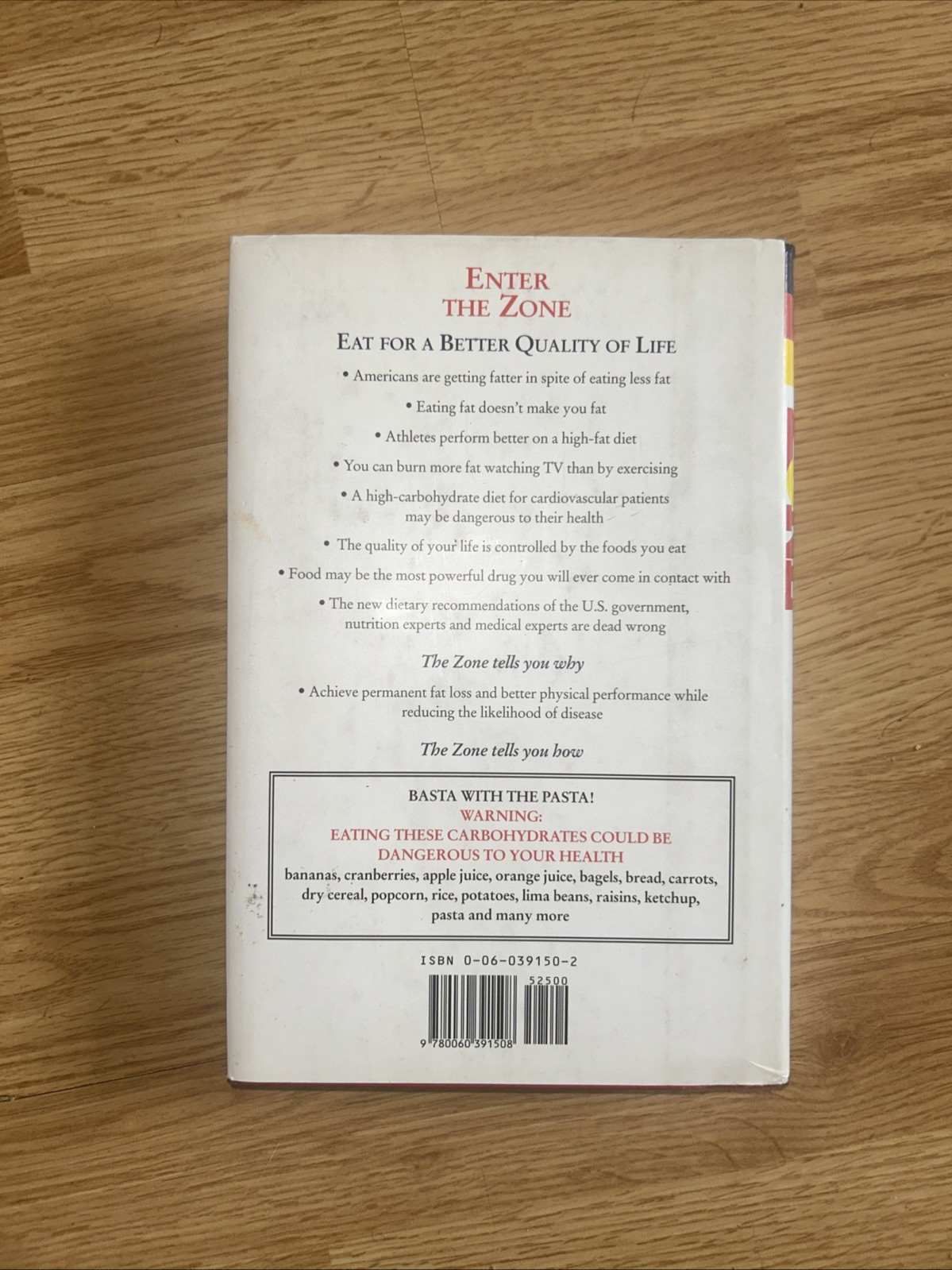 The Zone Ser.: Zone : Revolutionary Life Plan to Put Your Body in Total Balance