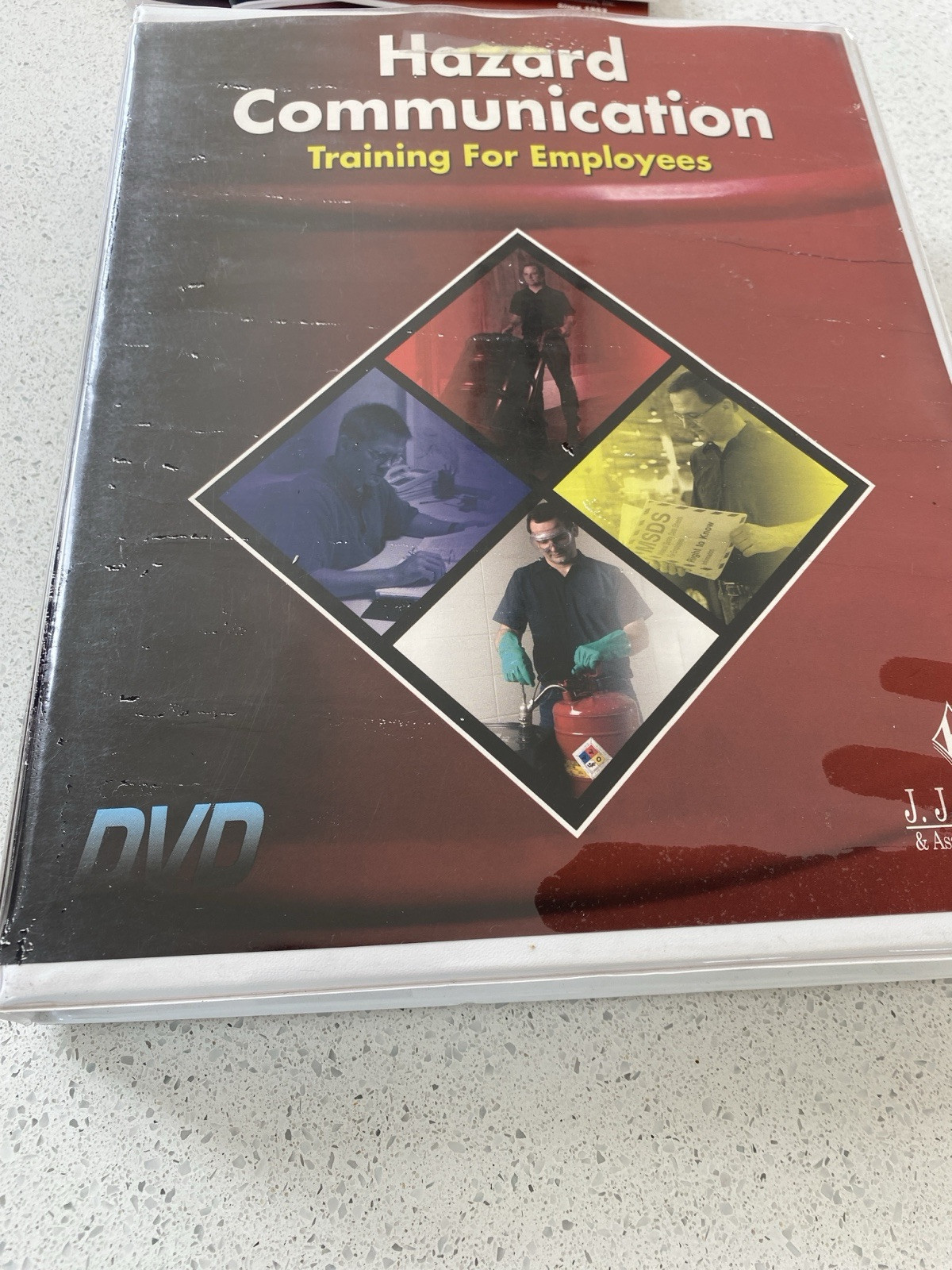 JJ Keller Hazard Communication Training Materials, DVD, User Guide- Haz Com