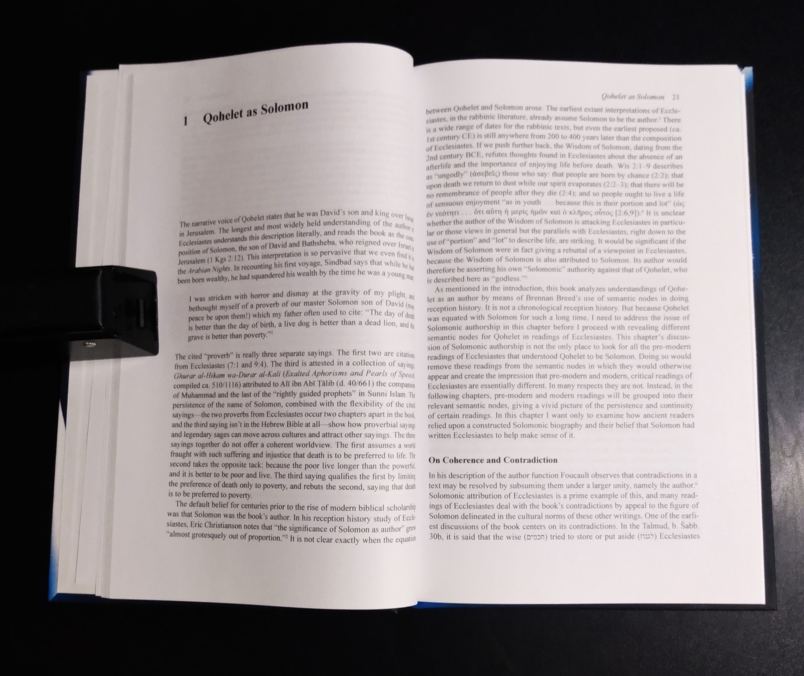 ECCLESIASTES and THE RIDDLE OF AUTHORSHIP – Thomas M. Bolin (2017) As New