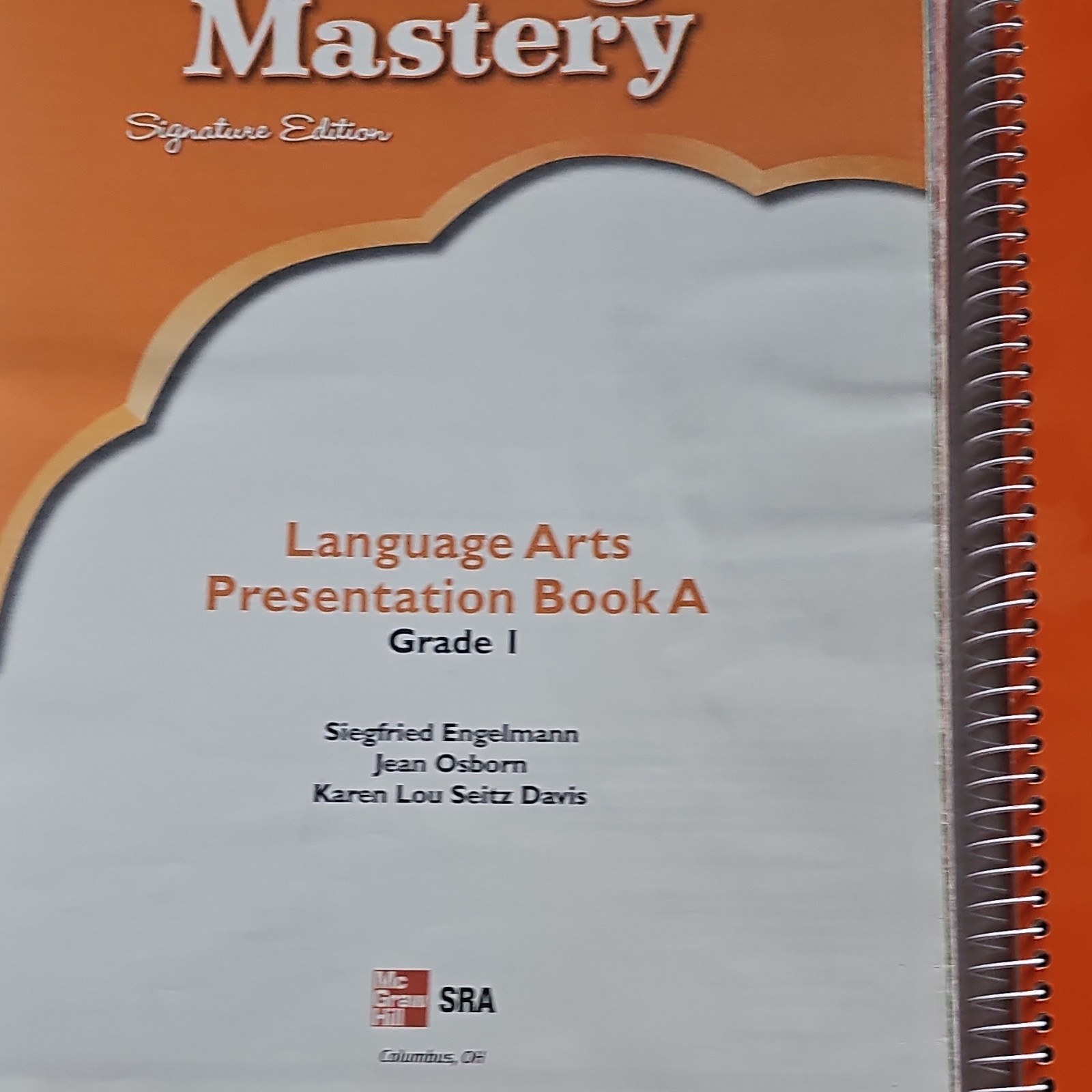 SRA/McGraw-Hill Reading Mastery Signature Ed Gr 1 Pres Book A B Workbook
