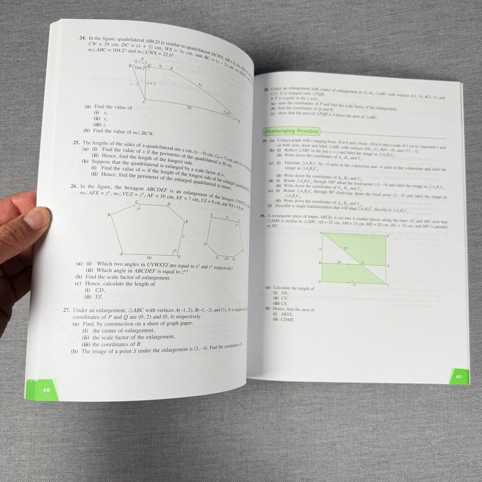 Singapore Math – Dimensions Math 8A & 8B Textbook Supplements Only, Paperback