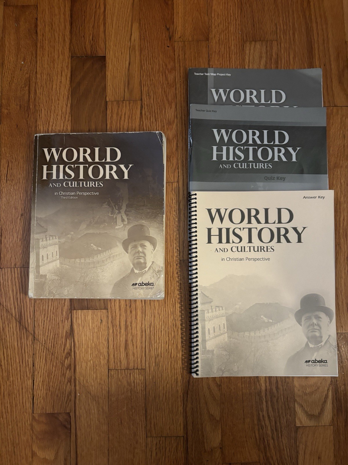 Abeka 10th Grade Textbook And Teachers Kit Full Year Including Spanish 1
