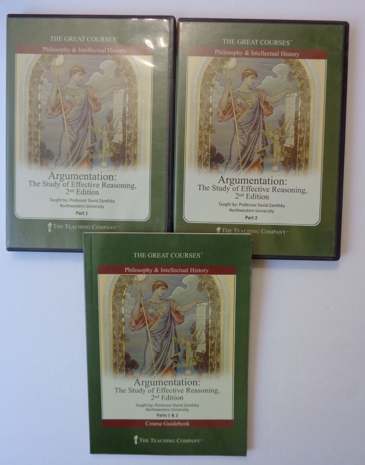 Great Courses: Argumentation 2nd Ed. Parts 1, 2 & Guidebook (DVD, 2005)