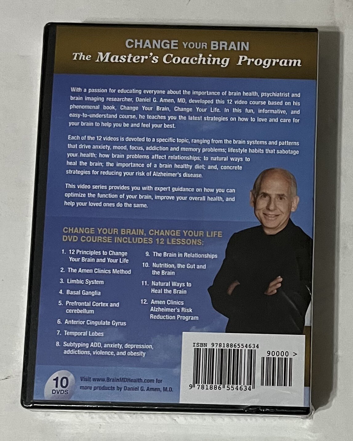 Change Your Brain Master’s Coaching Program by Daniel G. Amen ( DVD) NEW SEALED