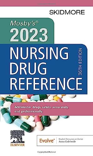 Mosby’s 2023 Nursing Drug Reference (Skidmore Nursing Drug Reference) [Paperb…