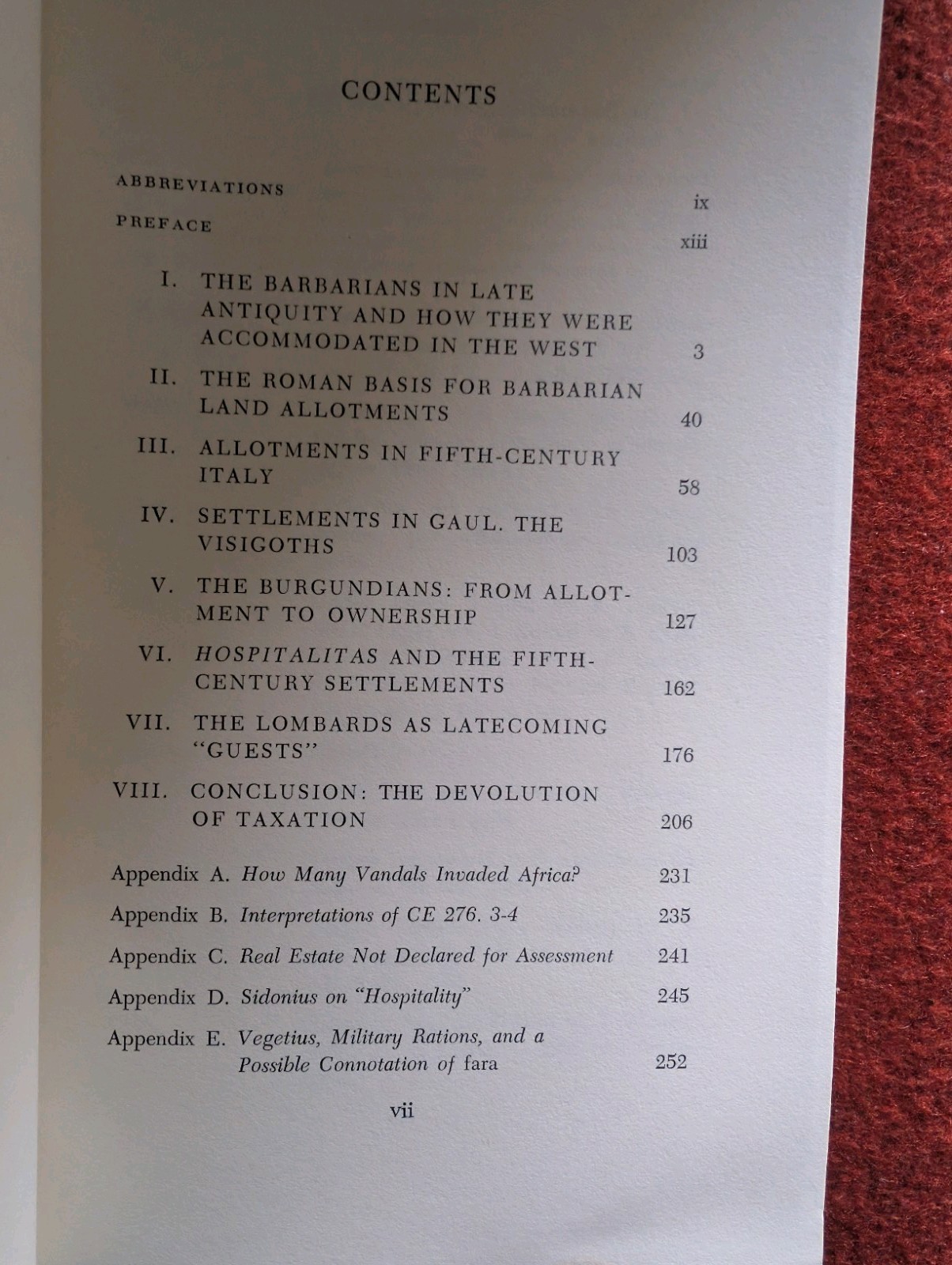 Barbarians and Romans, A.D. 418-584 by Walter Goffart (author), Carl Erdmann …