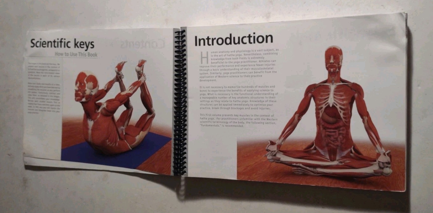 Scientific Keys Volume 1 The Key Muscles of Hatha Yoga by Raymond A. Long 2006.