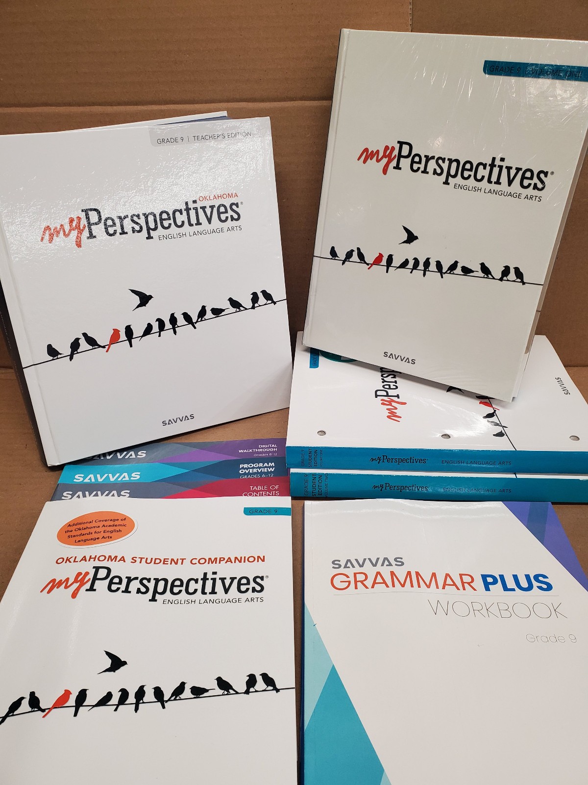 Grade 9: My Perspectives English Language Arts Savvas Learning Co. Complete *NEW