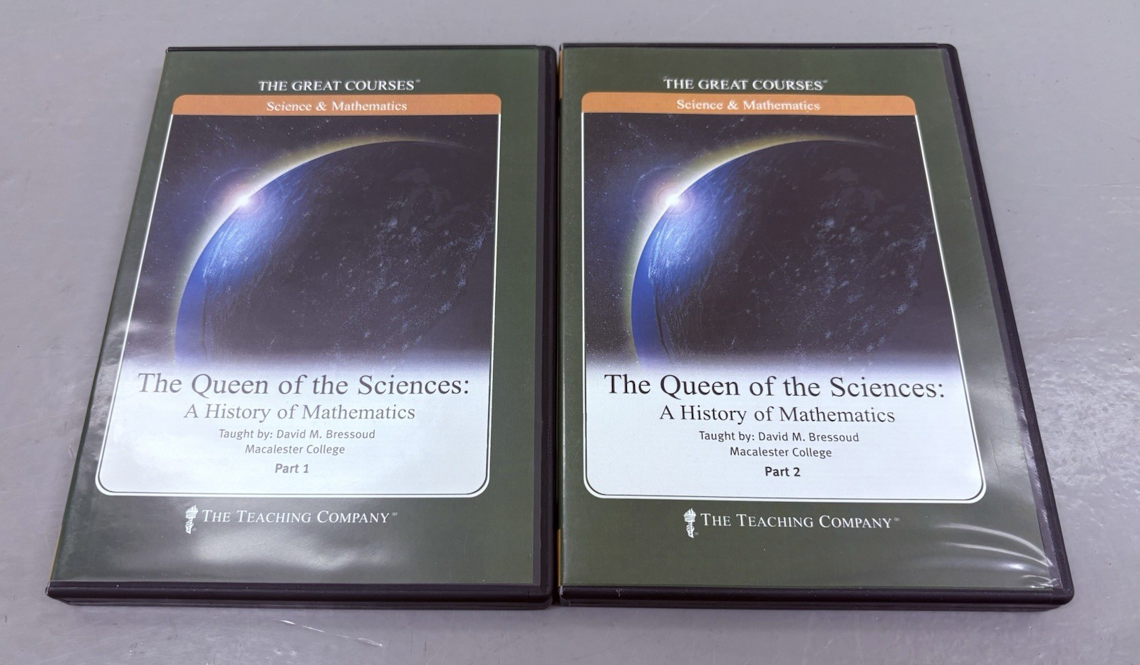 Teaching Company Queen of the Sciences History of Mathematics Great Courses DVD