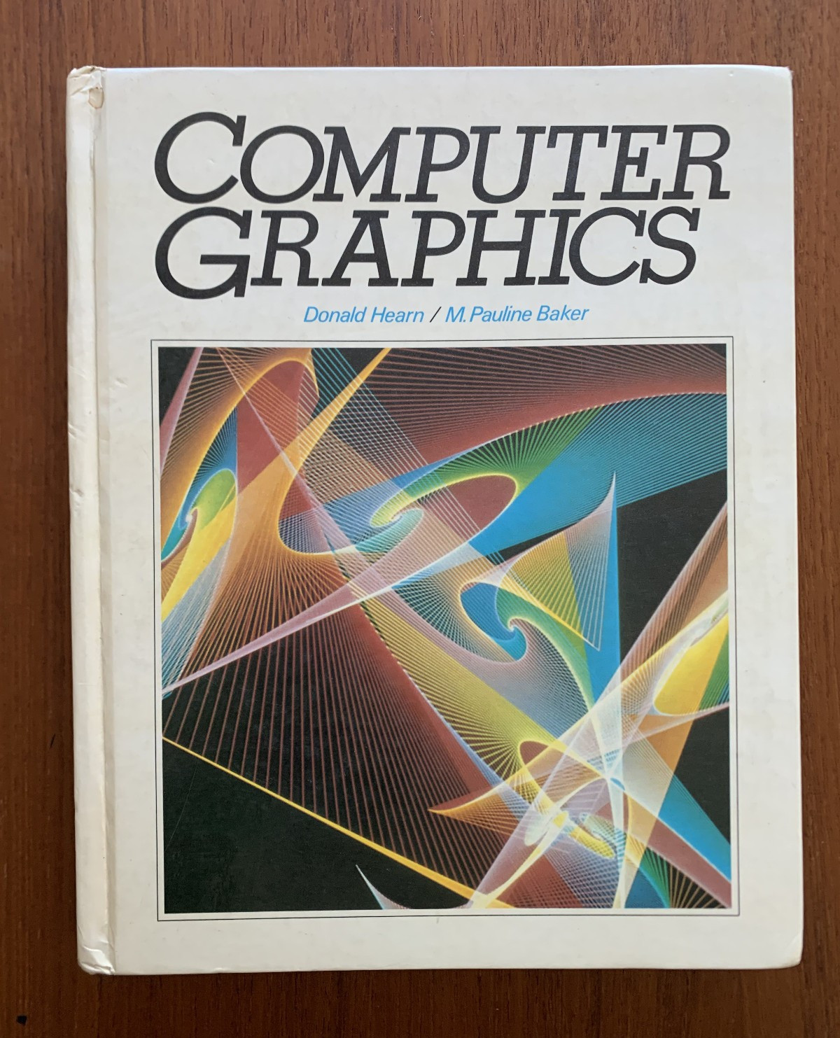 Computer Graphics by Donald Hearn M.Pauline Baker 1986 Retro Computer Book HC