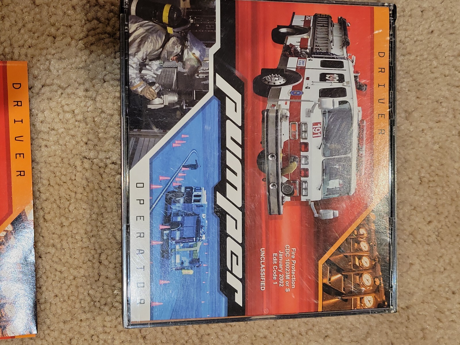 DRIVER / OPERATOR PUMPER 4 DISC SET VERSION 1.0 JAN 2002