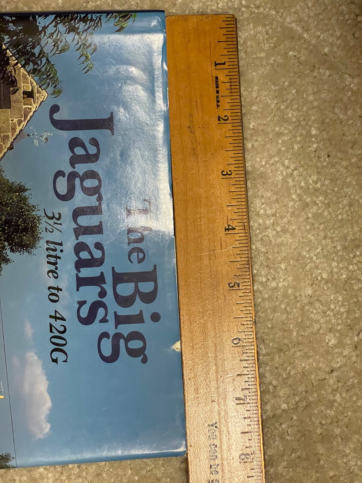 The Big Jaguars 3 1/2 Litre-420G by Graham Robson (1995, Hardcover)