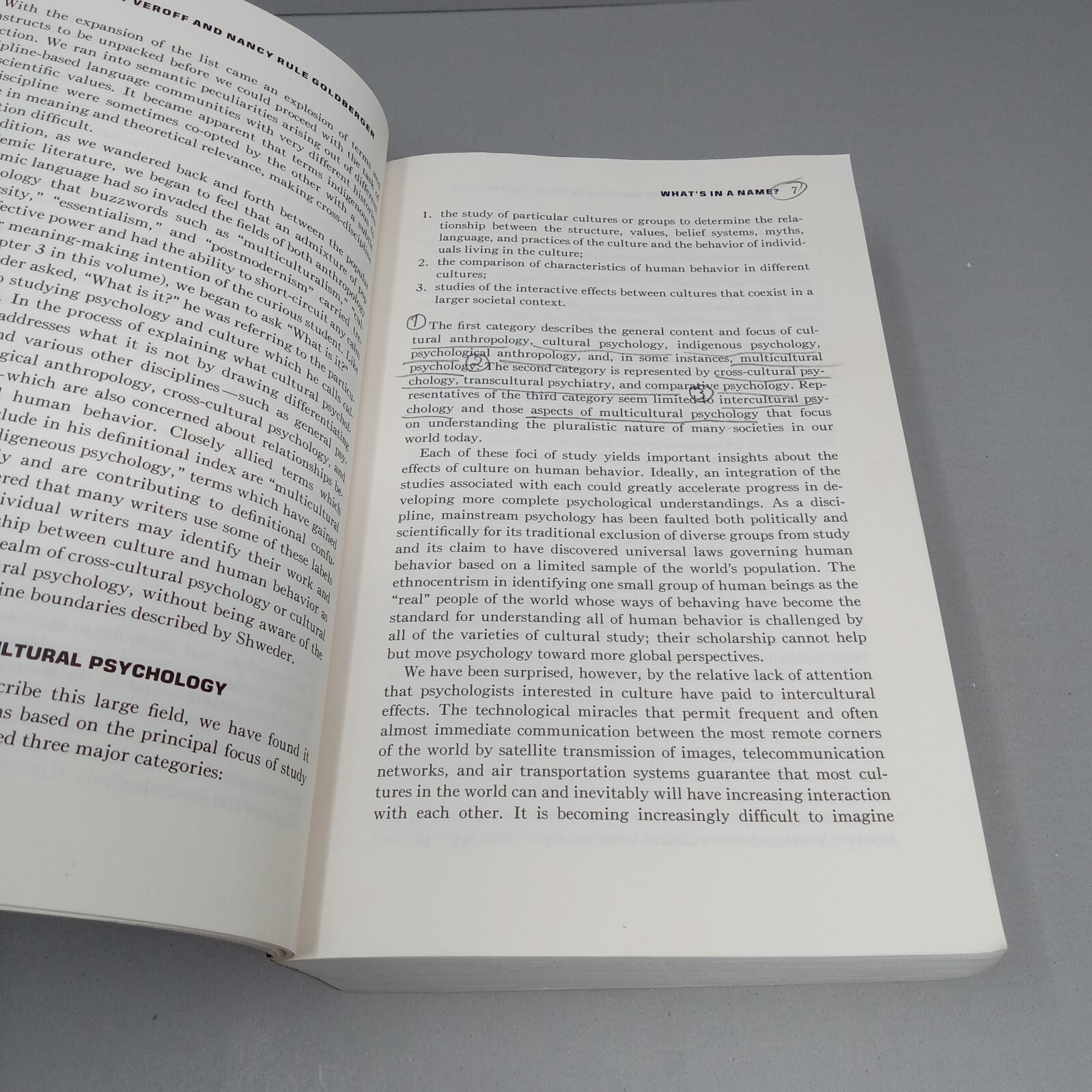 The Culture And Psychology Reader: 1995 PB Jody Veroff & Nancy Rule Goldberger