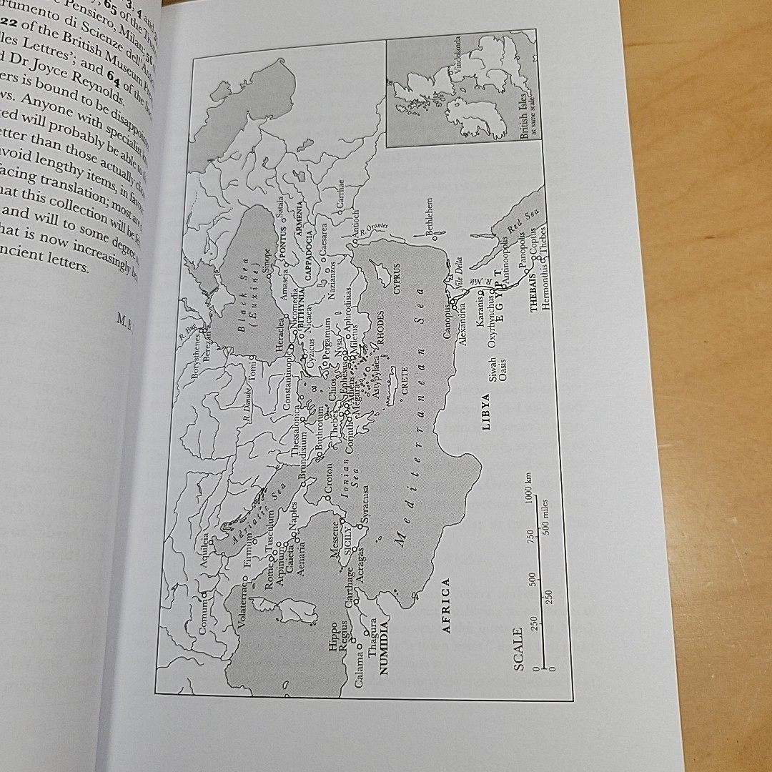 Greek And Latin Letters An Anthology With Translation Edited By Michael Trapp