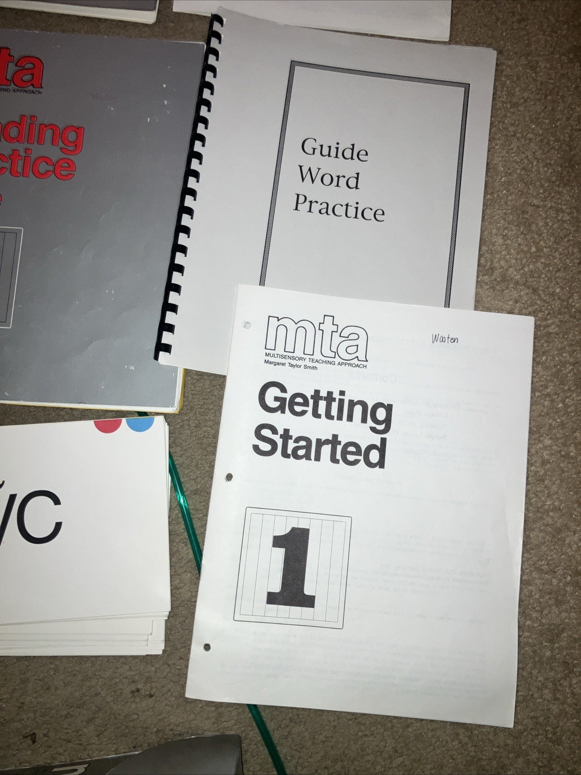 KIT: MTA Multisensory Teaching Approach Margaret Taylor Smith Reading Spelling 1