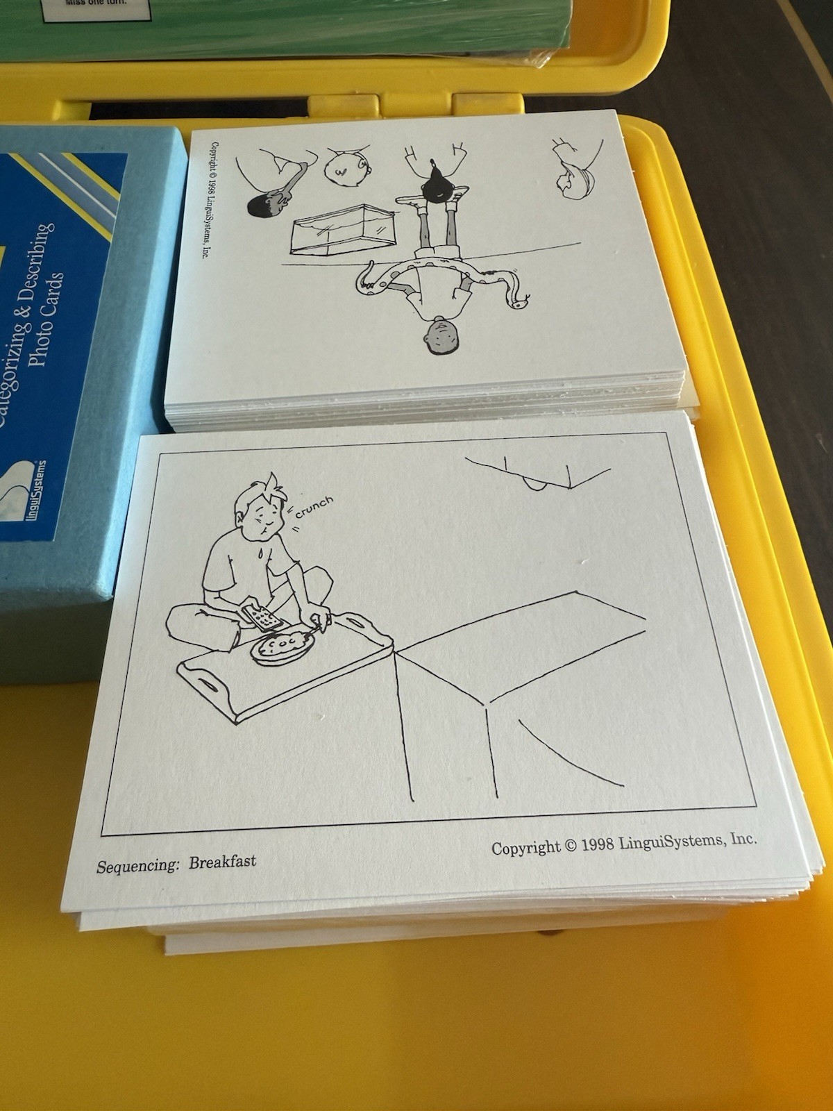 The Expressive language Kit by LinguiSystems Rhyming Books Flash Photo Cards
