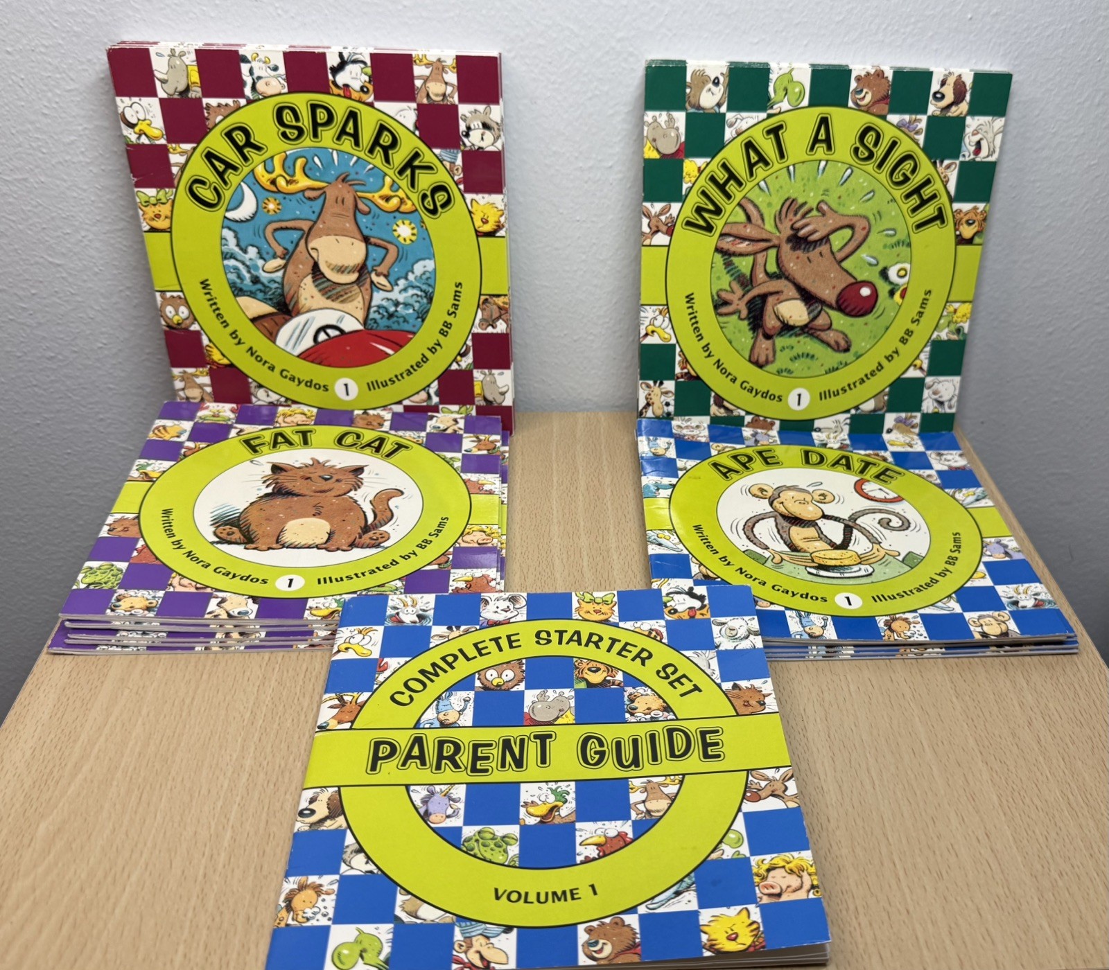 Now I’m Reading! Level 1,2,3,4 Lot Of 20 Nora Gaydos Books w/ Parent Guide
