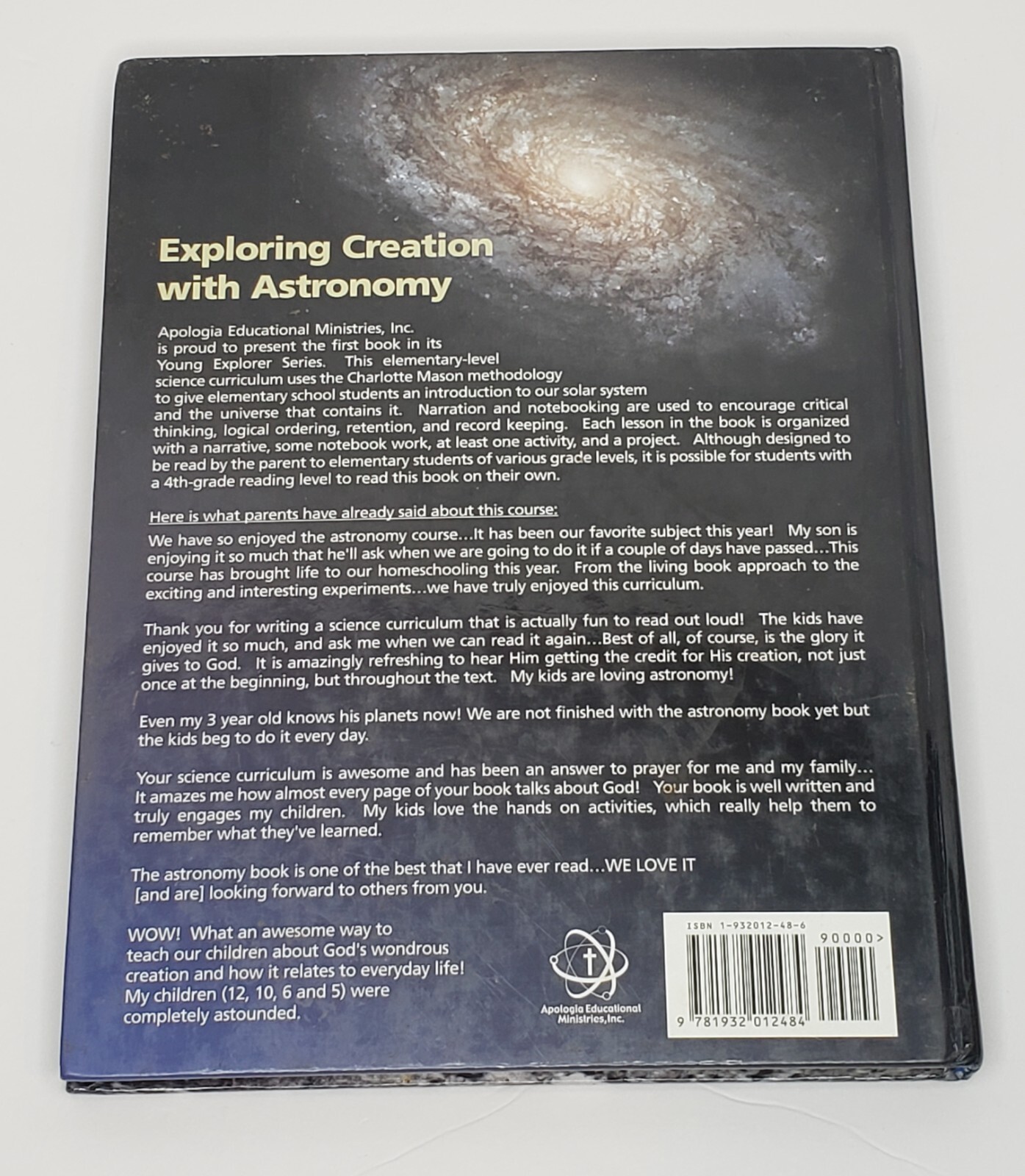 Apologia Exploring Creation with Astronomy by Jeannie Fulbright