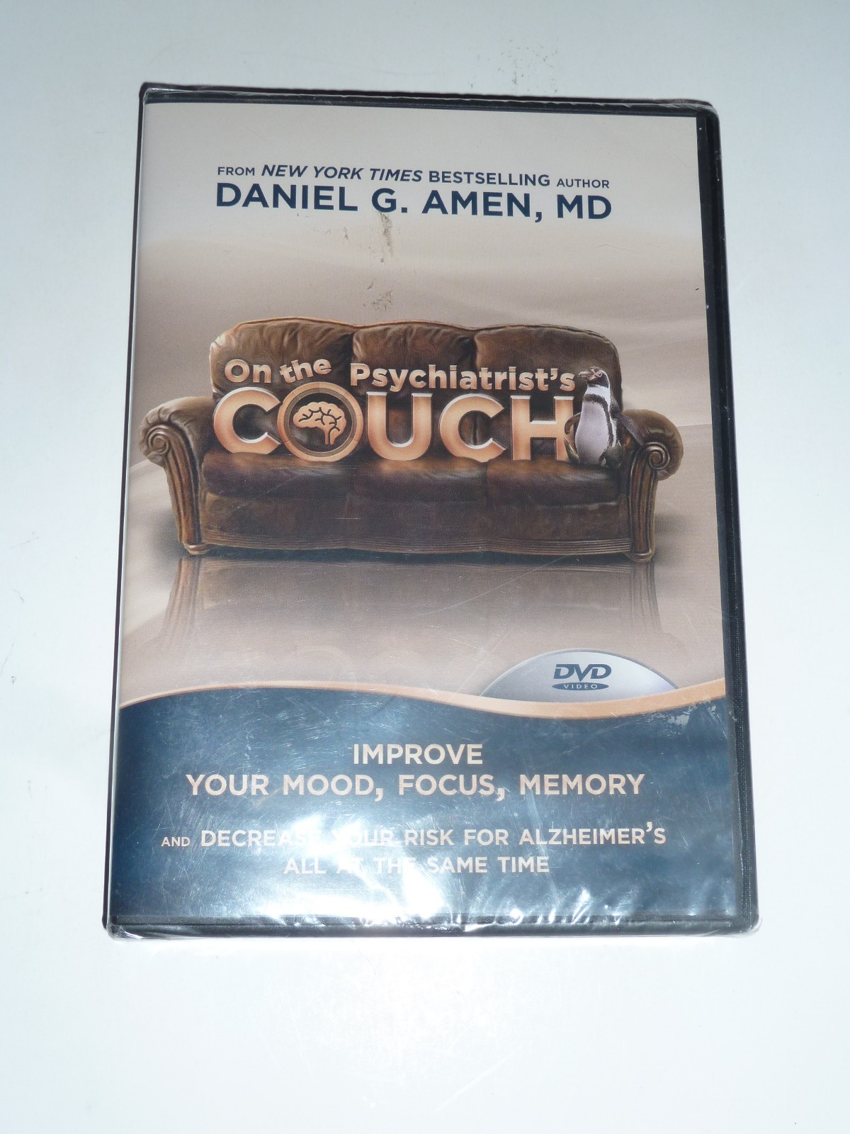 On the Psychiatrist’s Couch by Daniel G Amen DVD PBS TV show mental health NEW!