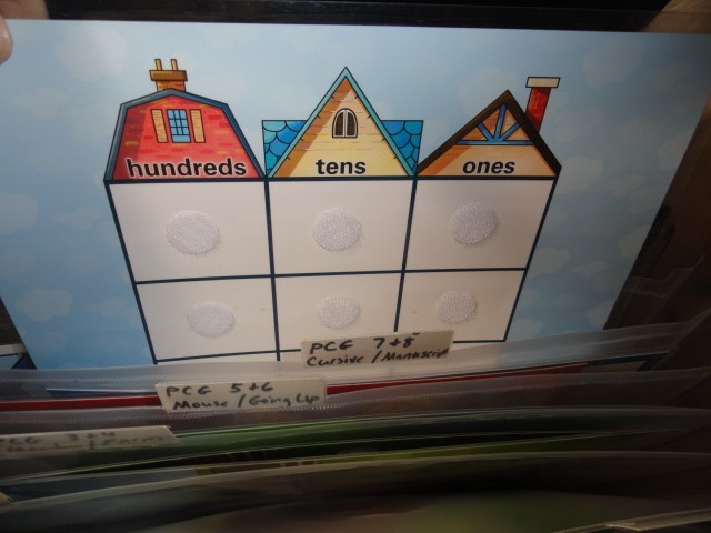 A BEKA LAMINATED NUMBERS / PHONICS CHARTS AND GAMES LARGE CARRY CASE FULL